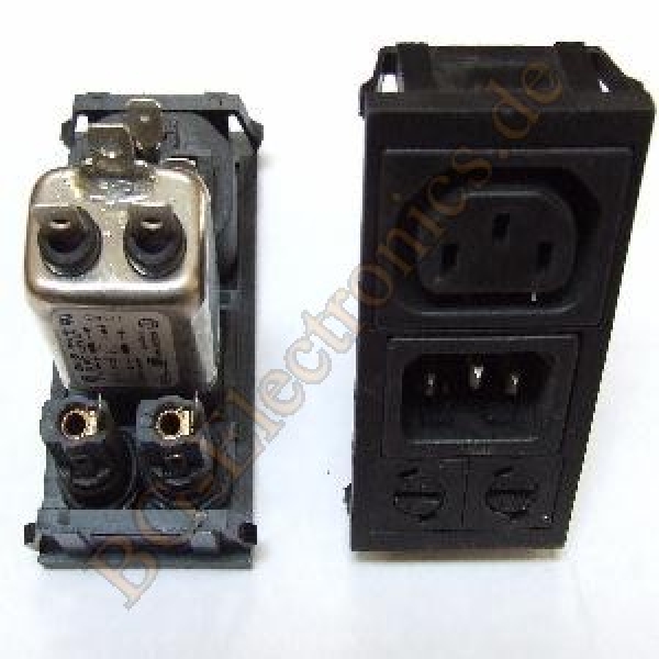 Polysnap Power Inlet Module with Filter